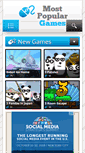 Mobile Screenshot of mostpopulargames.net